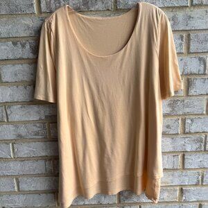 J. Jill Pure Jill Artistic Short Sleeve Top Layer Tunic Women's Size XL